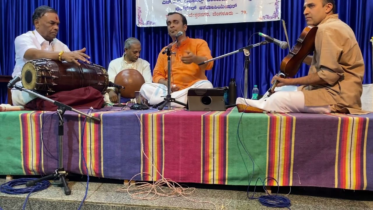 Sri Sharada Samskritika Sangha -Music Concert from avid Anish Bhat and co