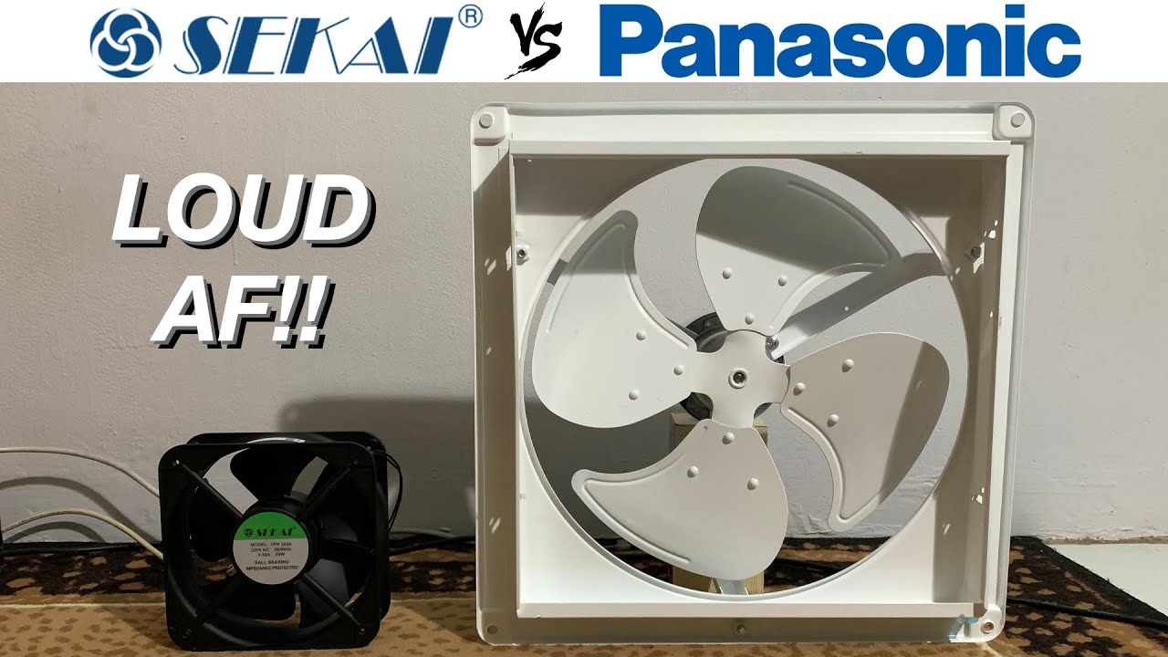 Which One Is Louder? | Sekai VFN 2020 vs Panasonic FV-40AFU