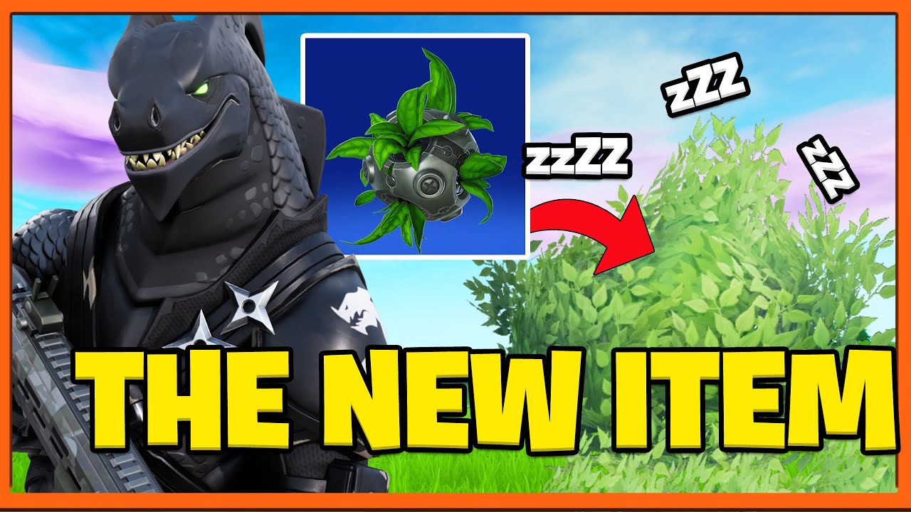 Fortnite New Big Bush Bomb Item What was this Update?? New Fortnite Item #fortnitebr