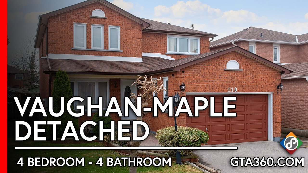 Vaughan Real Estate | 4 Bedroom Family Home | Real Estate Photography