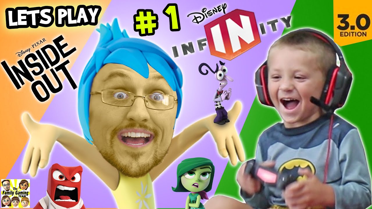 Lets Play DISNEY INFINITY 3.0 Наизнанку # 1: В I ума (FGTEEV Дадди & Chase геймплей)