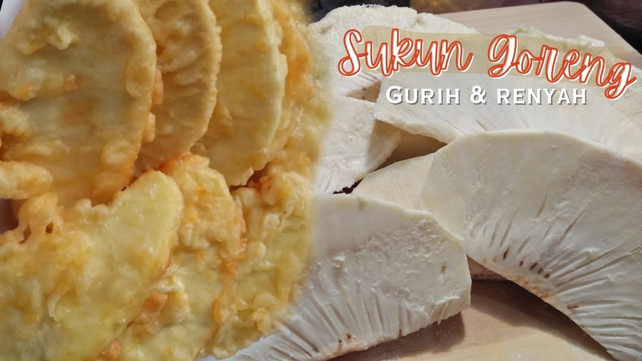 Sukun Goreng tepung Gurih dan Renyah | Cemilan Enak untuk Teman Ngeteh dan Ngopi