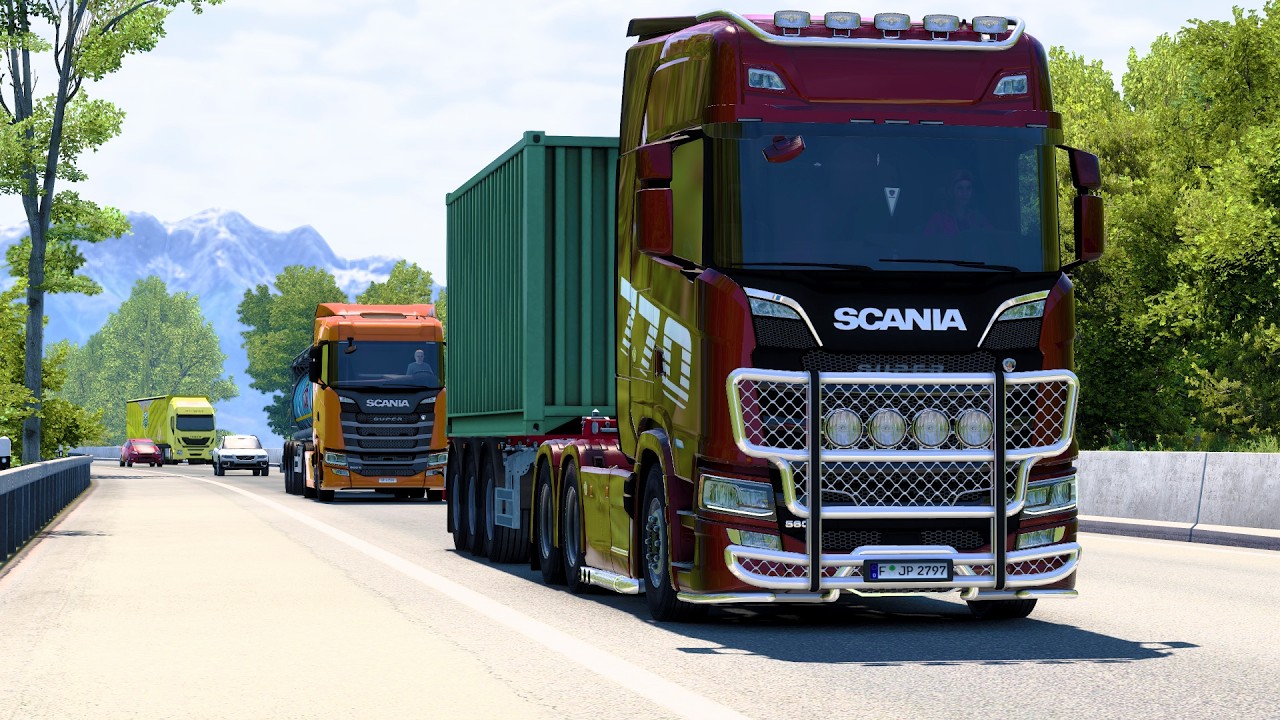ETS2 1.57 - Scania S - Turin to Bern Part 3