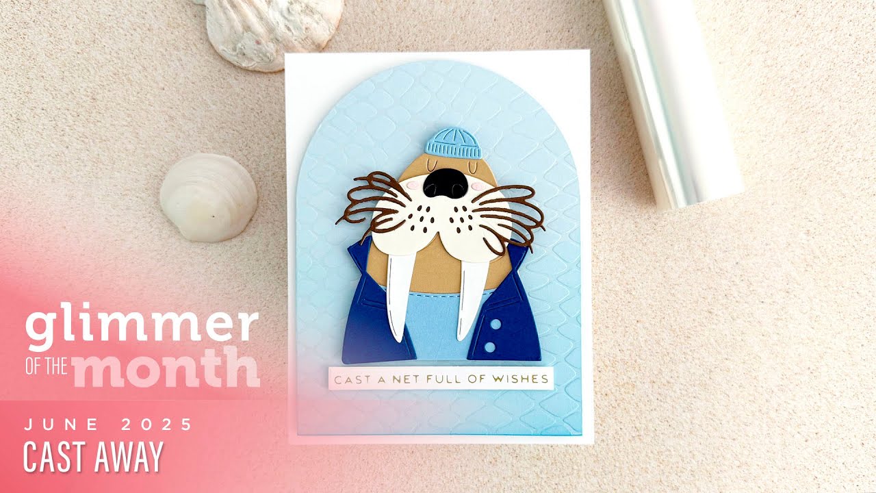 Spellbinders June 2025 Glimmer Hot Foil Kit of the Month – Cast Away