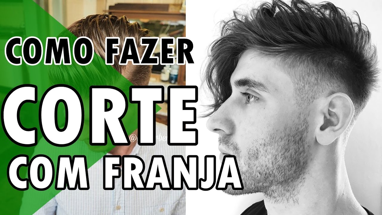 🔵 CORTE DE CABELO MASCULINO COM FRANJA | HAIRSTYLE FOR MEN