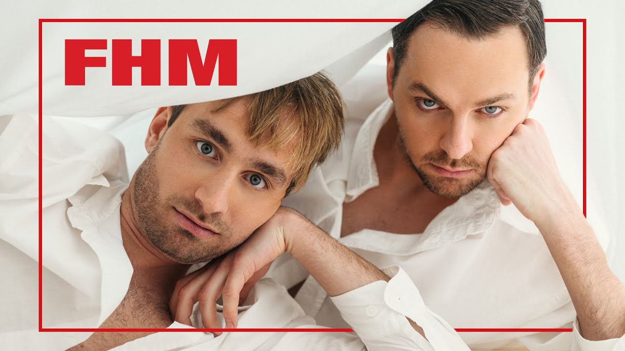 Fotoshoot met cabaretduo Rundfunk | FHM Shoots