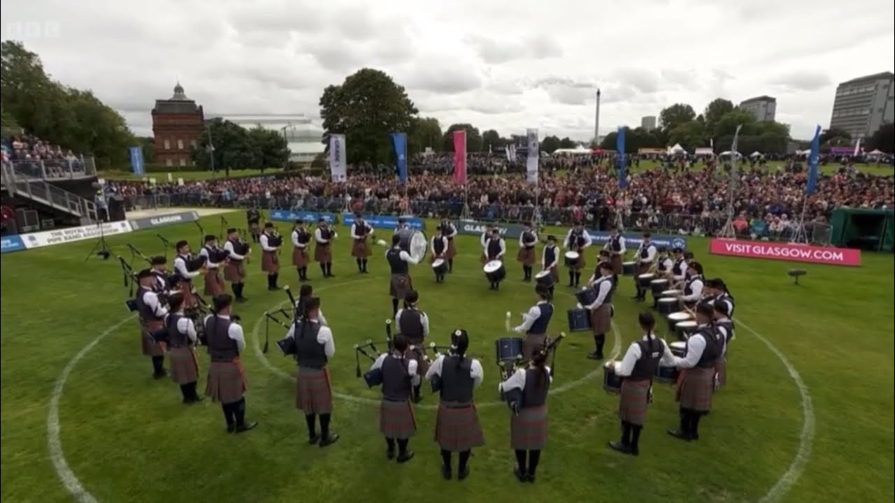 Shotts and Dykehead Caledonia | Medley | World Pipe Band Championships 2024 (Saturday)