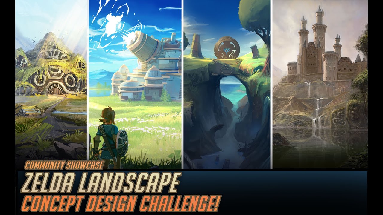 Zelda Landscape community art challenge - August 2021