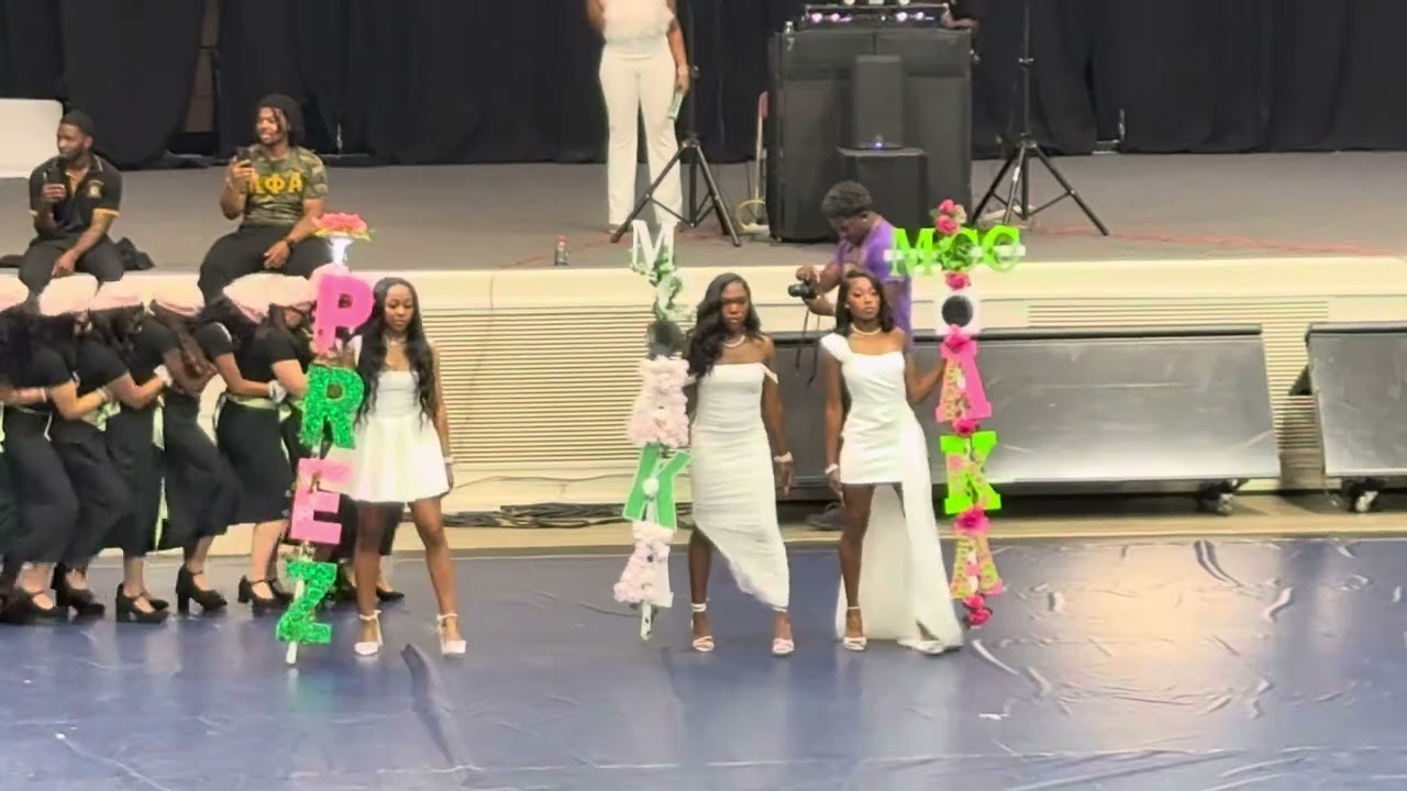 The Spring 2025 AKA Line of Beta Sigma #SCState #spring2025 #TheReveal #AKA1908 #BetaSigma