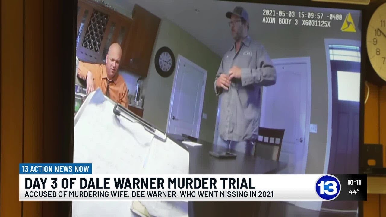 EXTENDED BODYCAM: Interviews with Dale Warner on May 3, just days after Dee's disappearance