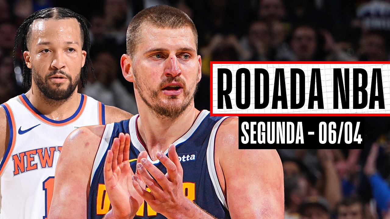 JOKIC &eacute; FANT&Aacute;STICO pelos NUGGETS; BRUNSON ativa 