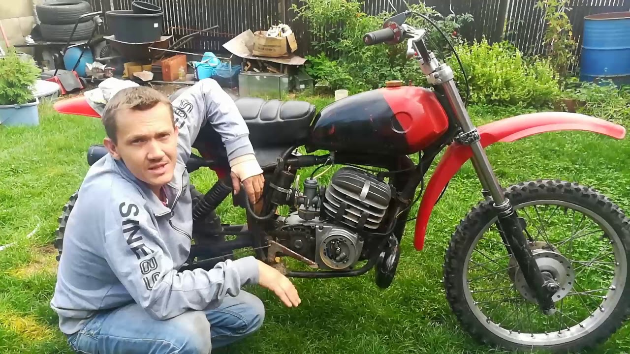 ČZ 250/513 první start a prohlídka