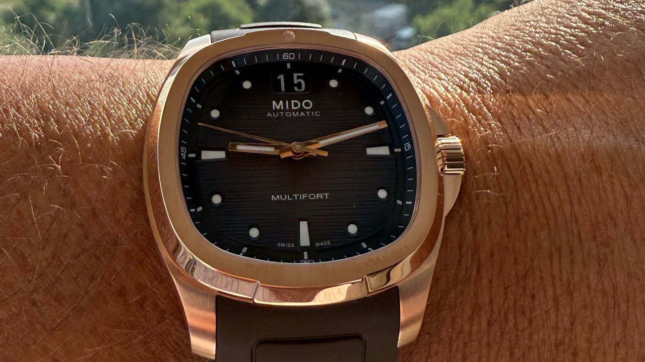 Mido Multifort TV Big Date Unboxing and Review! Rose Gold Goodness! #unboxing #watchreview