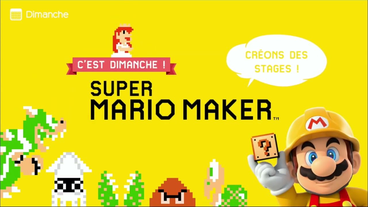 Au revoir Mario Maker, Bye bye Nintendo Network (Wii U) [FR]