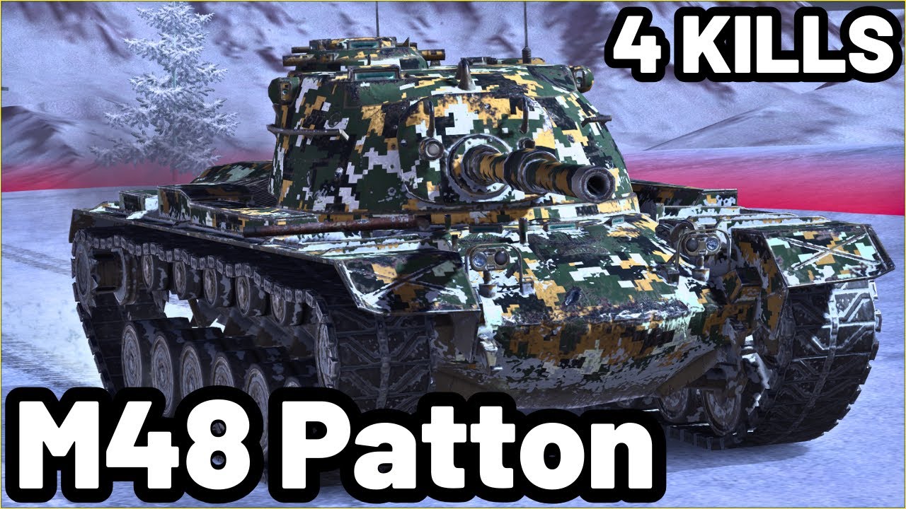 M48 Patton | 8.3K DAMAGE | 4 KILLS | WOT Blitz Pro Replays