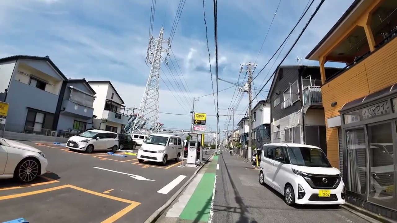 Walk along The Toei Shinjuku Line from Ichinoe Sta. to Mizue Sta./一之江駅から瑞江駅まで散歩