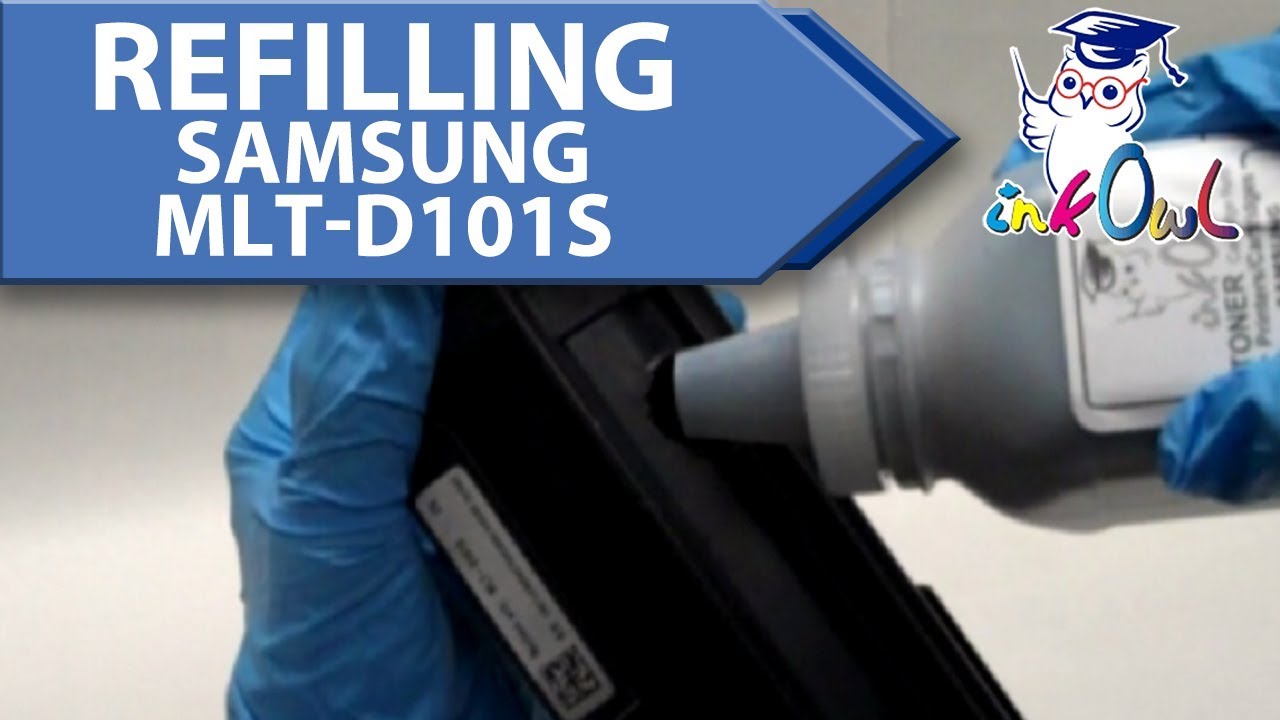 How to Refill SAMSUNG MLT-D101S (101 series) Toner Cartridges