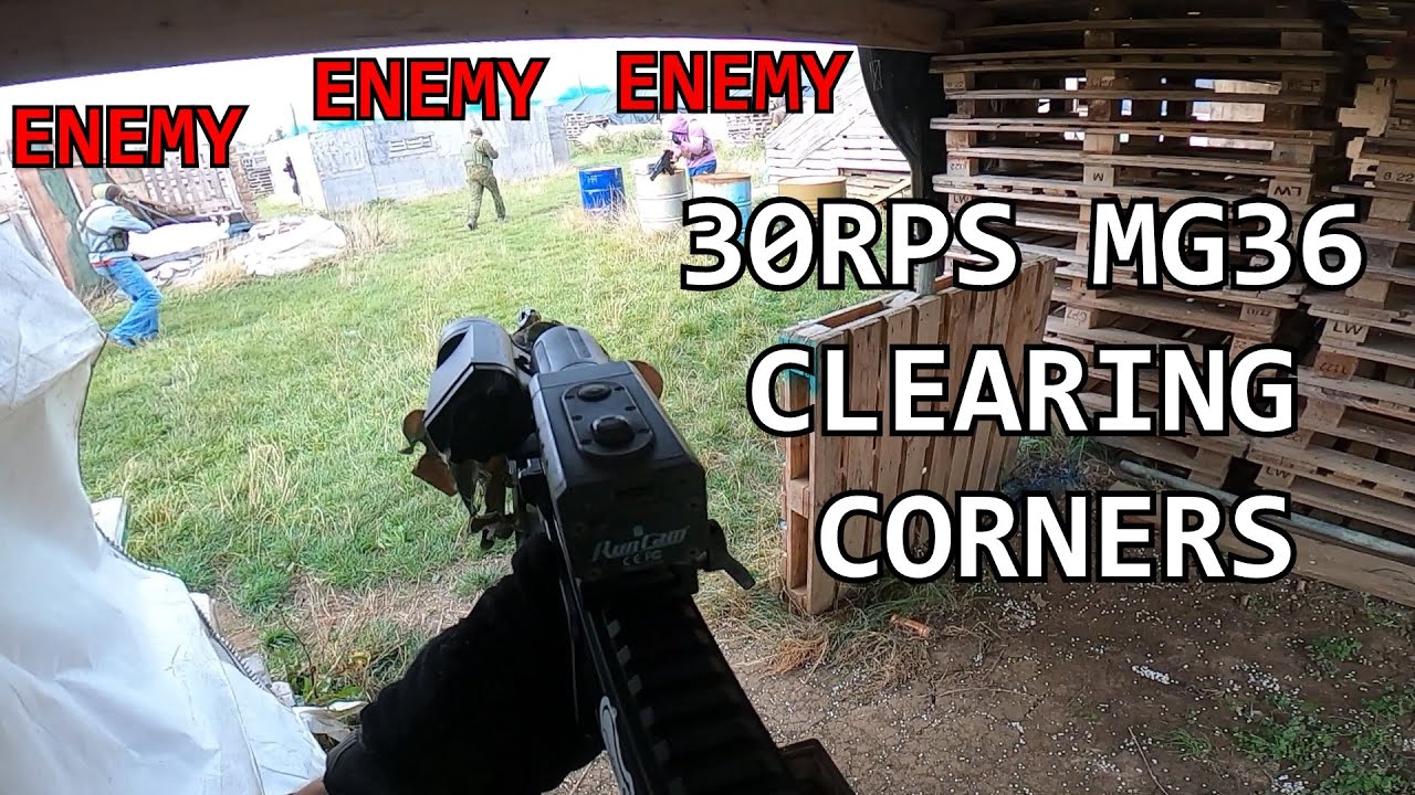 Full Auto CQB 30RPS MG36 #airsoft 