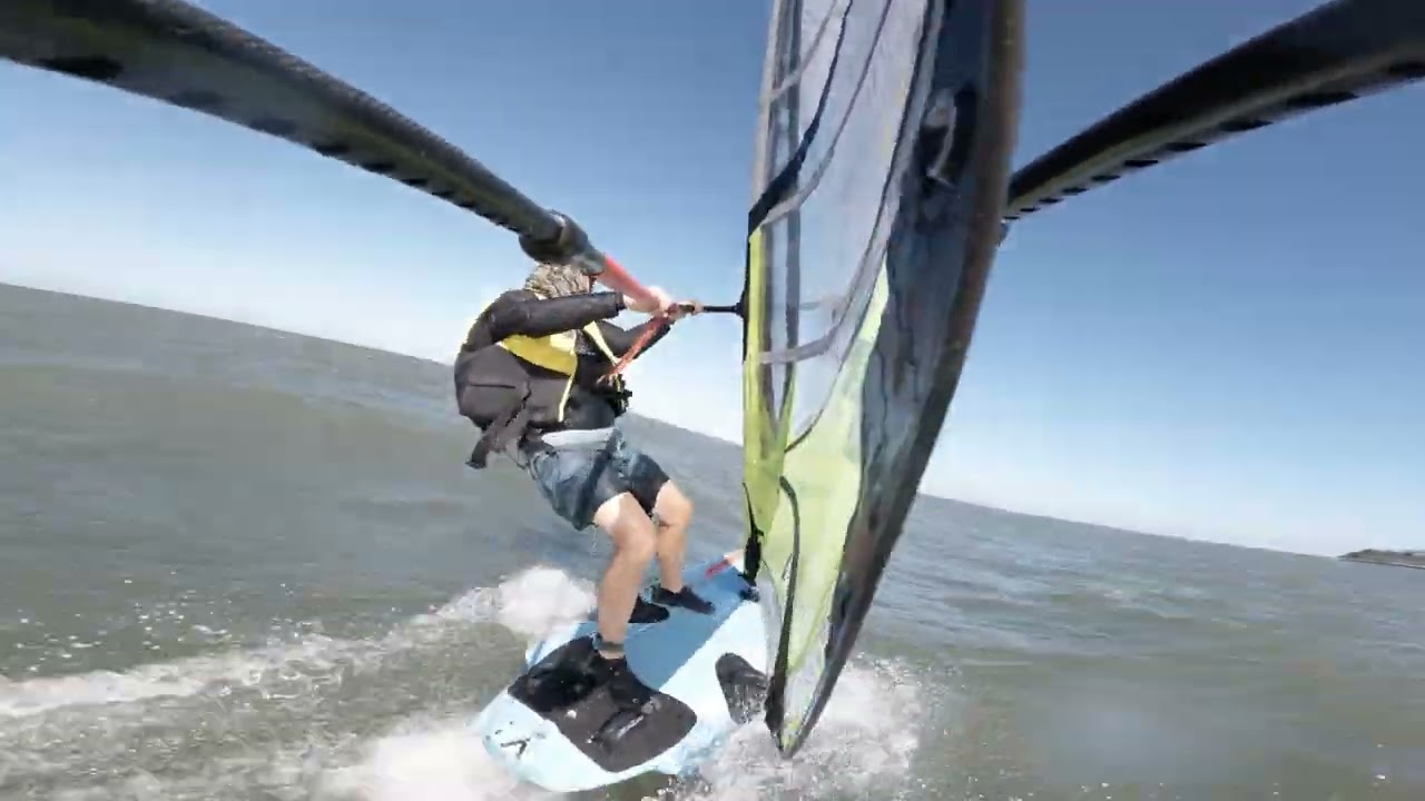 windsurfing after a break