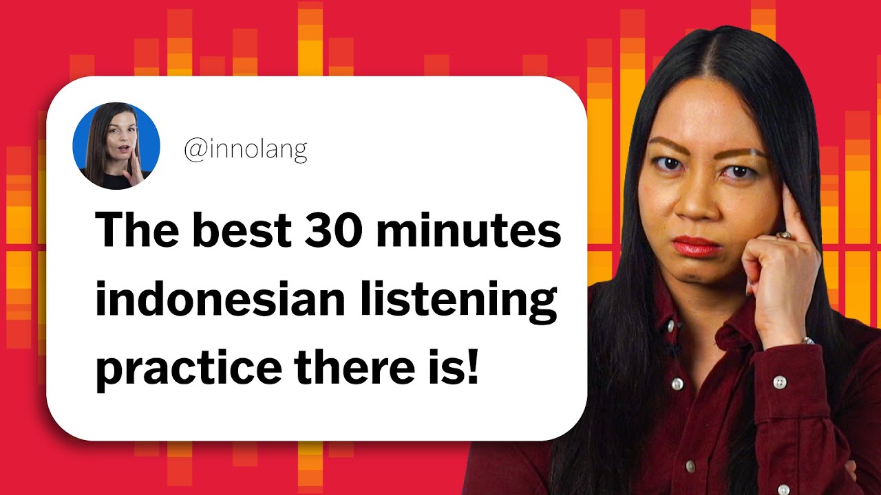 30 Minutes of Real Life Indonesian Listening Skills | For ALL Learners