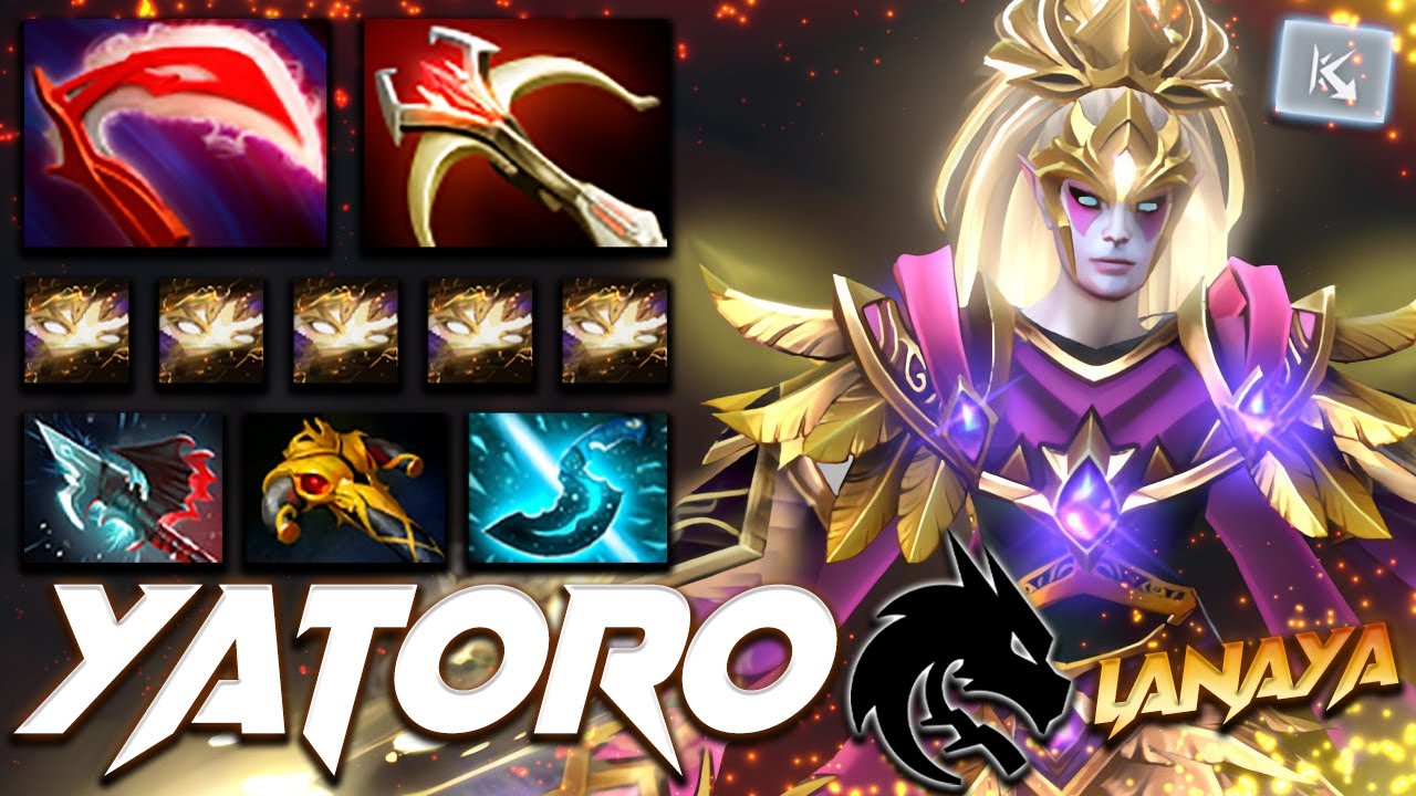 Yatoro Templar Assassin Lanaya - Dota 2 Pro Gameplay [Watch & Learn]