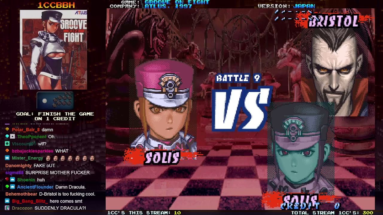 1CCBBH - 301. Groove On Fight (Solis/Solis, 1 Credit Clear)