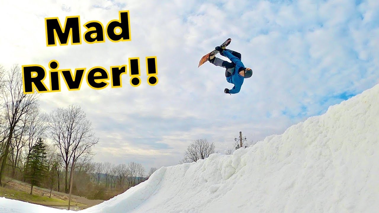 Snowboarding at MAD RIVER MOUNTAIN in OHIO!!