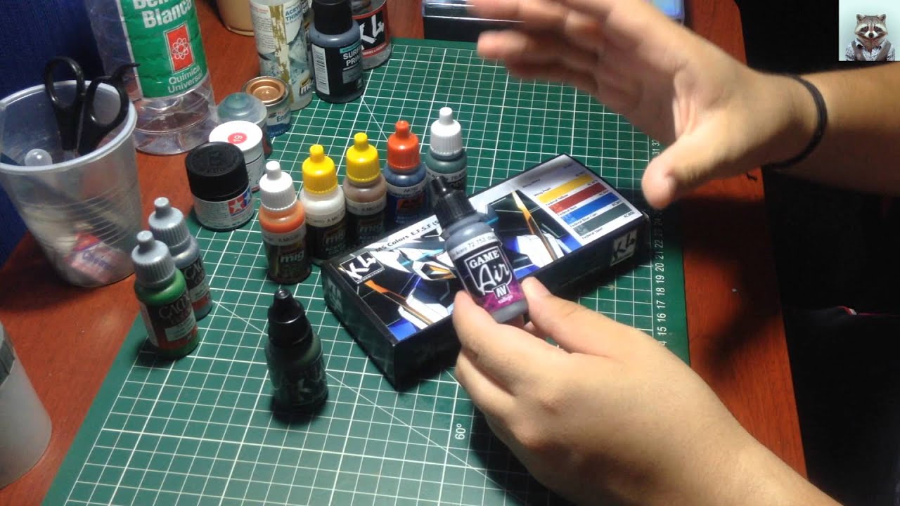 #Capitulo8 - Pinturas, describiendo los tipos de pinturas de modelismo.