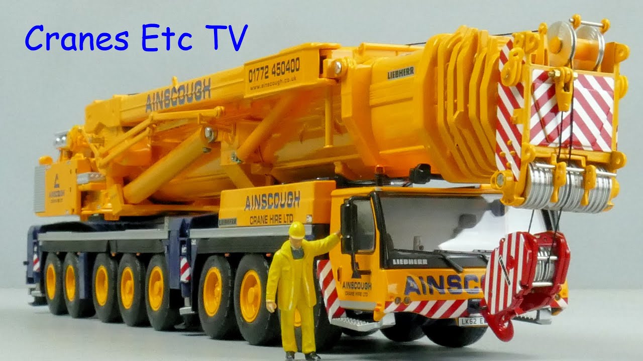 Мобильный кран WSI Liebherr LTM 1500-8.1 &laquo;Ainscough&raquo; от Cranes Etc TV