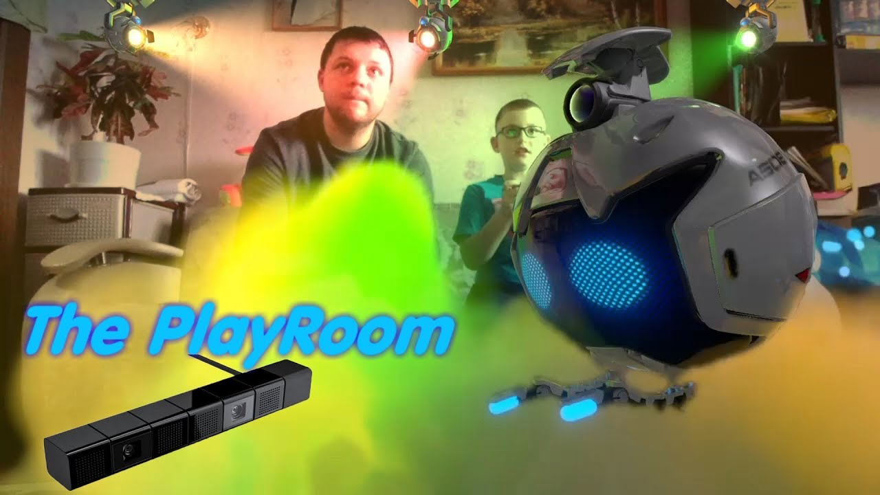 PlayStation Камера и игра PLAYROOM Подробный обзор