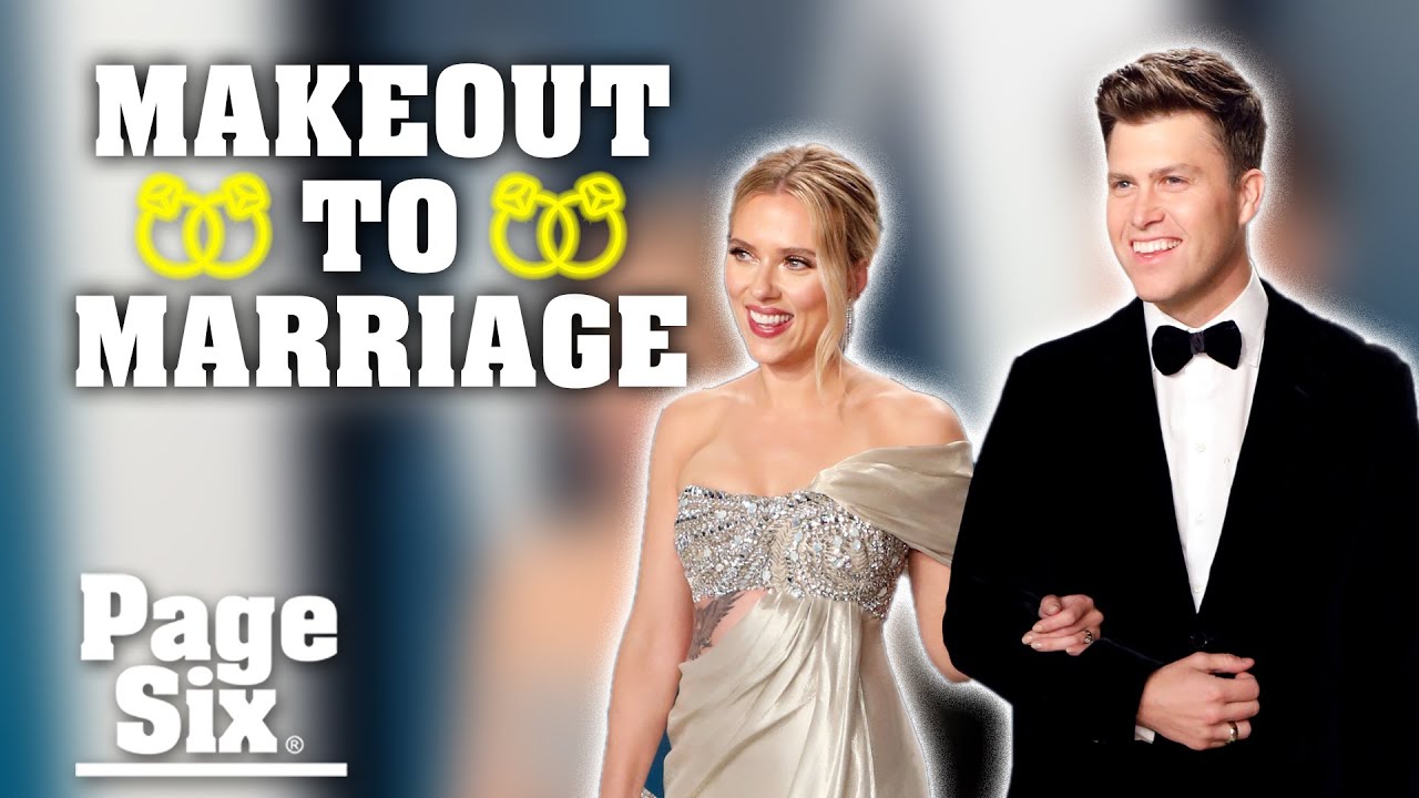 Colin Jost and Scarlett Johansson: 'SNL' makeout to marriage | Hooked Up To Hitched | Page Six
