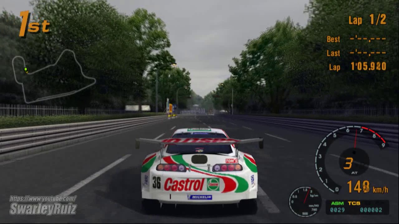 Gran Turismo 3 A-Spec PS2 | Tokyo R246 II | Toyota Castrol TOM'S SUPRA '00