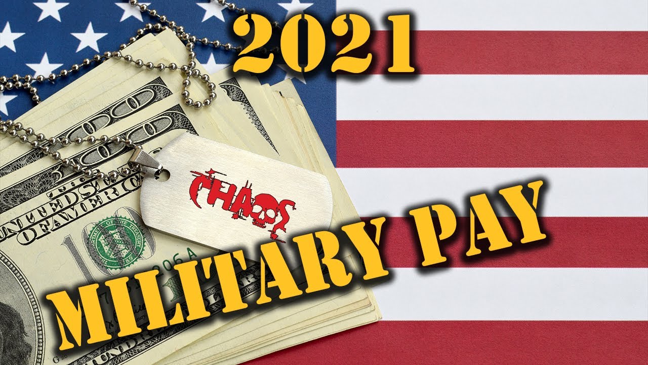 Your 2021 pay check if you join the military