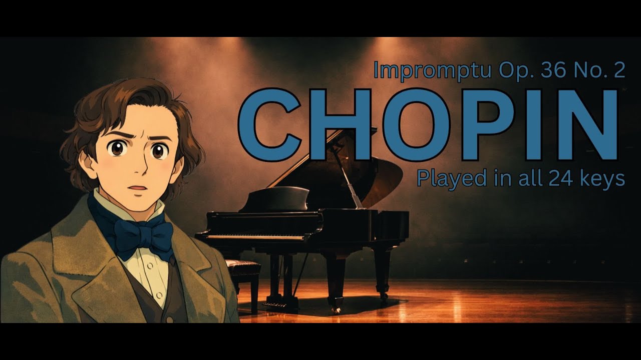 🎹 Chopin’s Impromptu in Every Key | A Complete Tonal Exploration