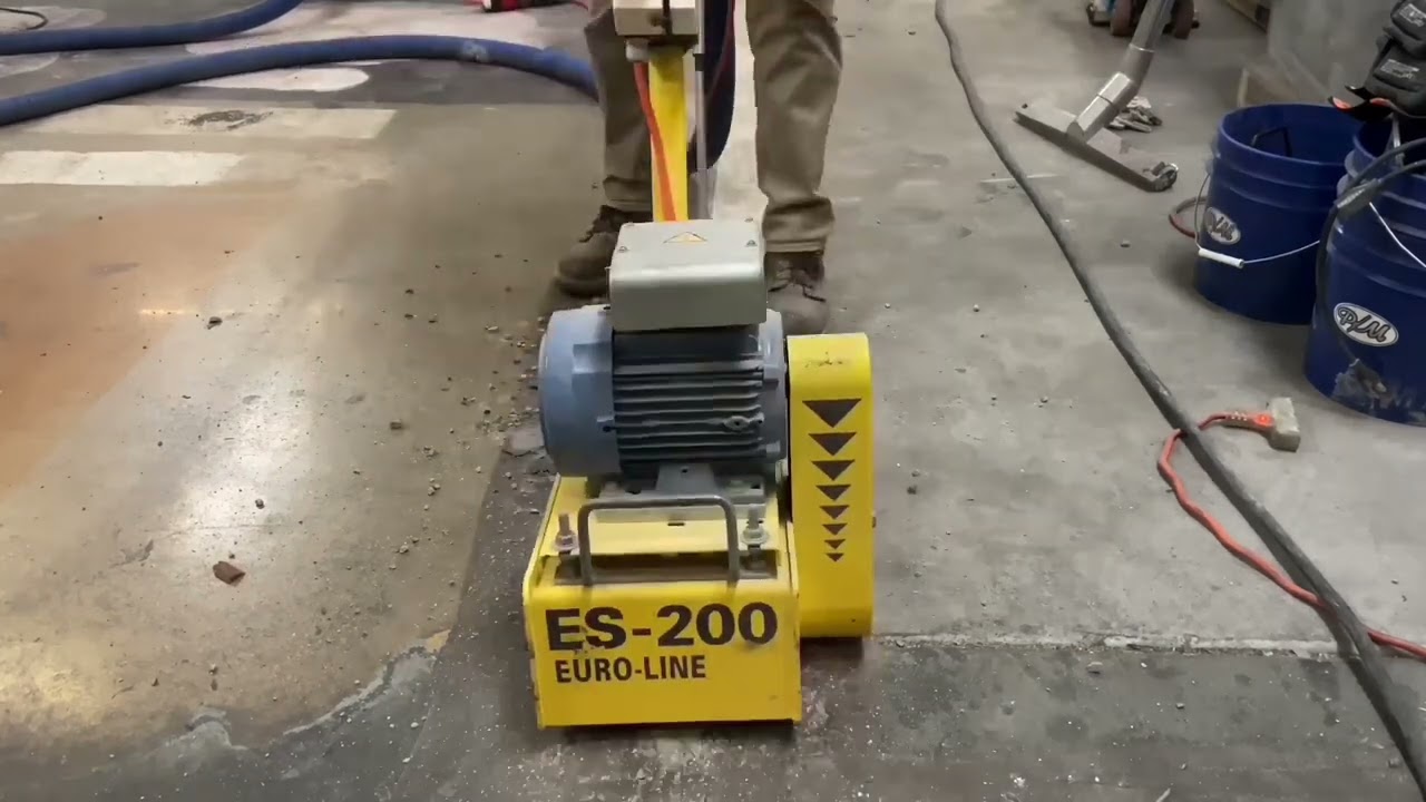 How To: Concrete Trip Hazard Removal by Scarifier and Diamond Hand Grinder