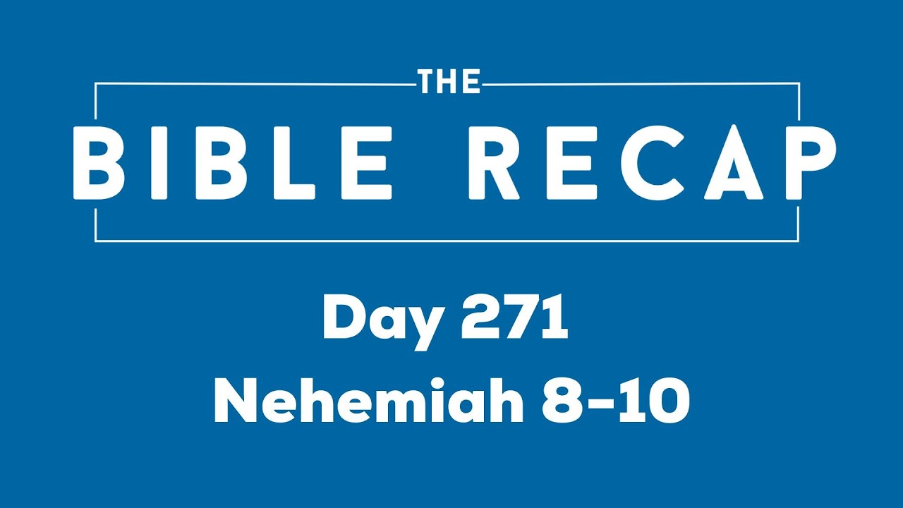 Day 271 (Nehemiah 8-10)