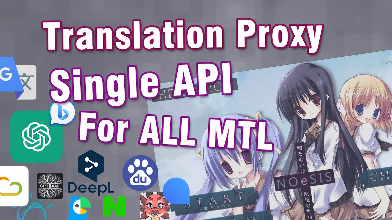 Translation Proxy - Single API for any MTL - How to use ChatGPT in UnityAutoTranslator