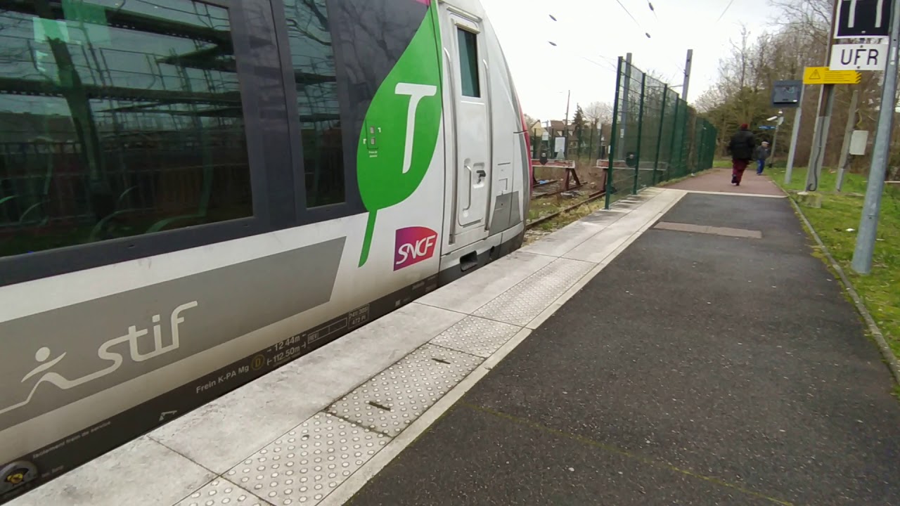 ligne H voyage dans un z50000 entre seugy et Luzarches.