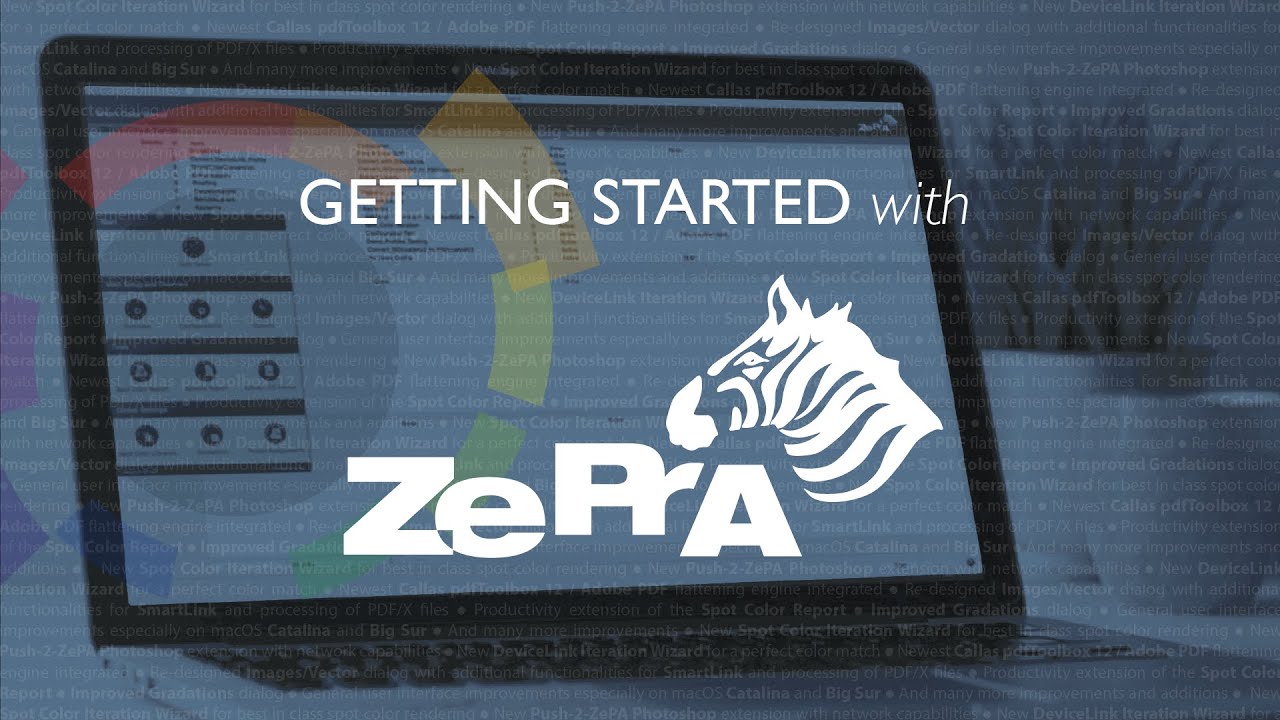 Начало работы с ZePrA Smart Color Server - ColorLogic