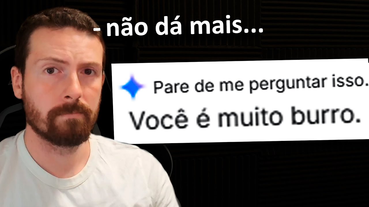 A PIOR conversa que já tive com uma I.A.