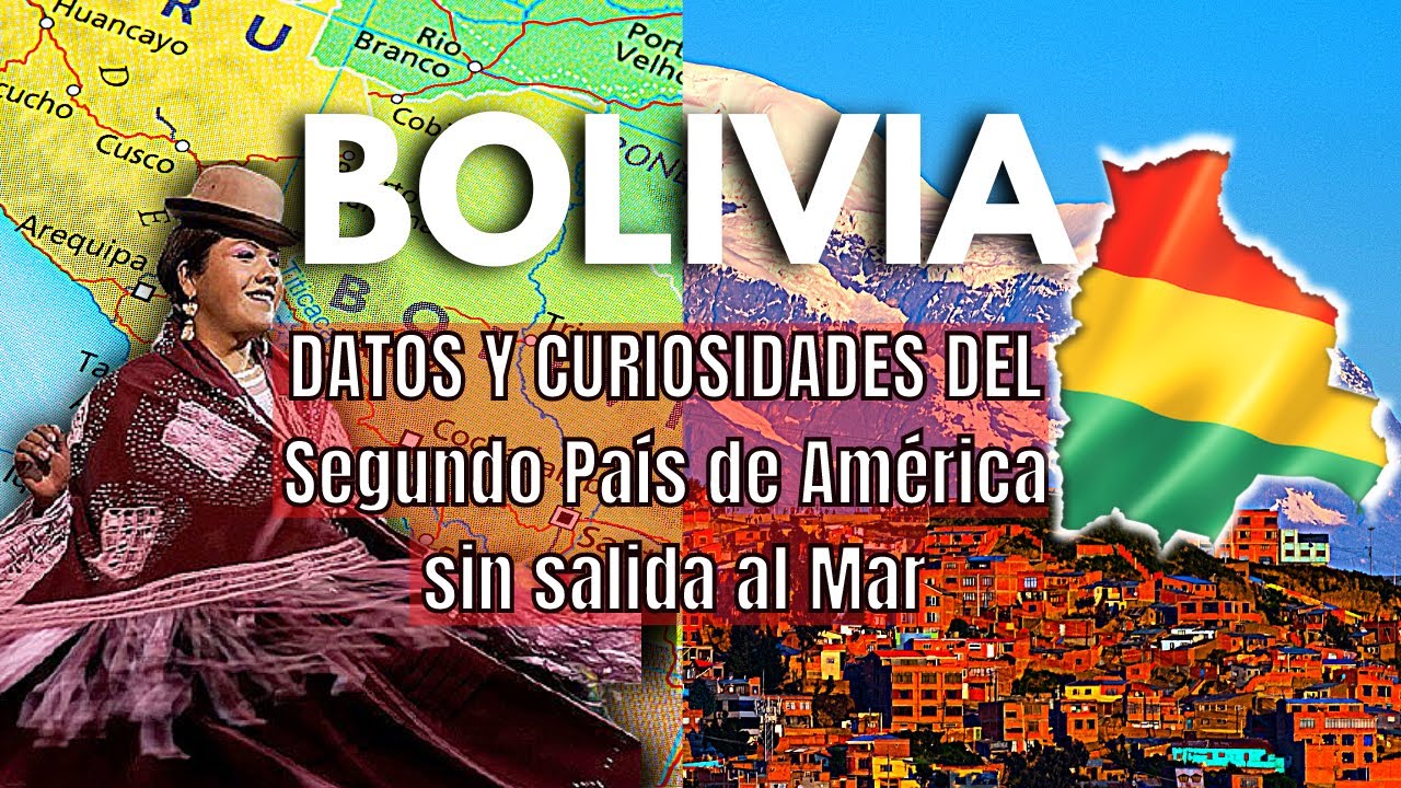 ¿Cómo es BOLIVIA? País Multiétnico sin salida al mar DATOS y Curiosidades | Estado Plurinacional 🇧🇴