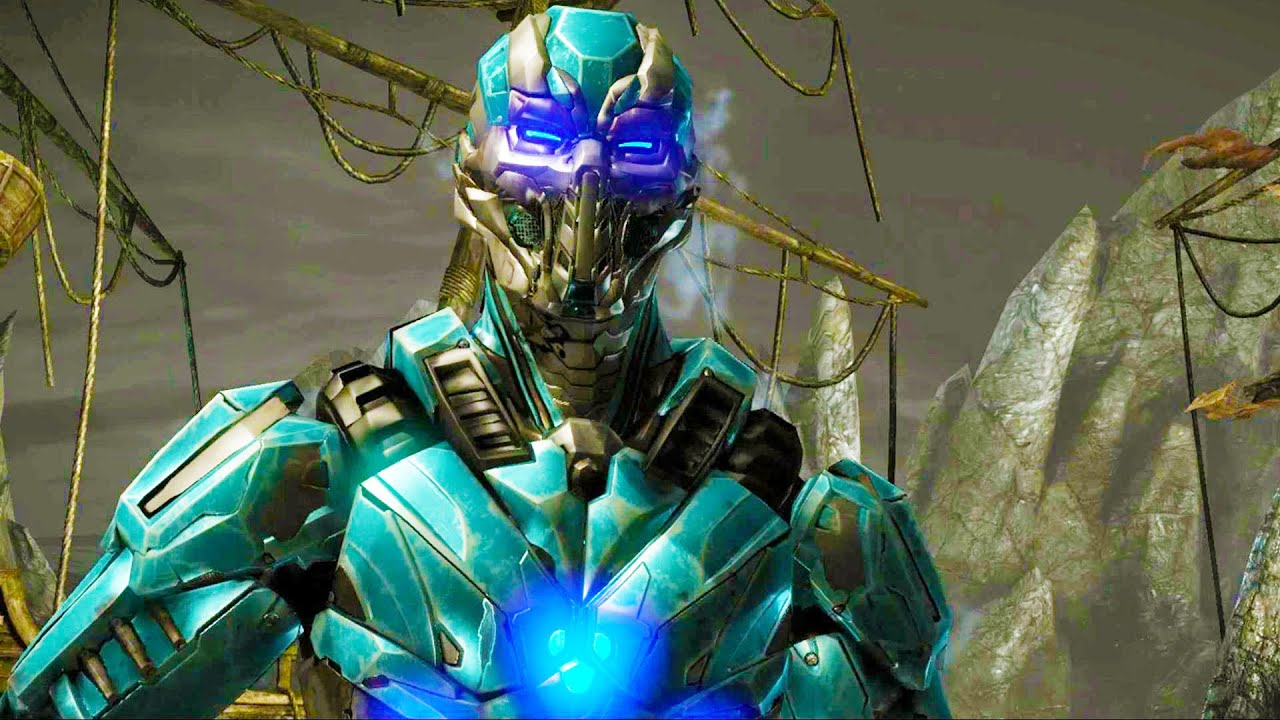 Mortal Kombat XL - Triborg Cyber ​​Sub-Zero Arcade Ladder Gameplay: прохождение