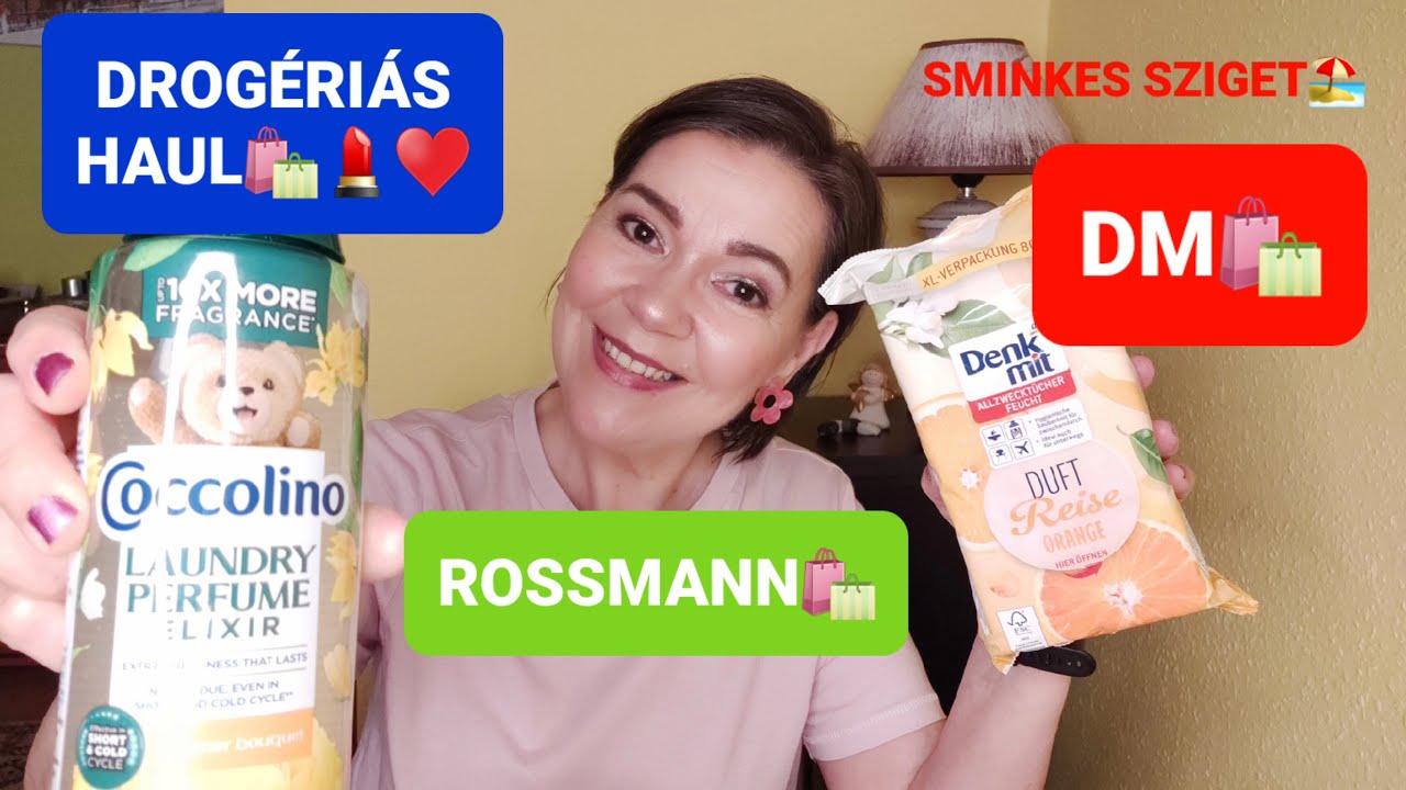 DROGÉRIÁS HAUL 👜🎁/ROSSMANN/DM #rossmann #haul #dm #drogéria #shopping #arcápolás