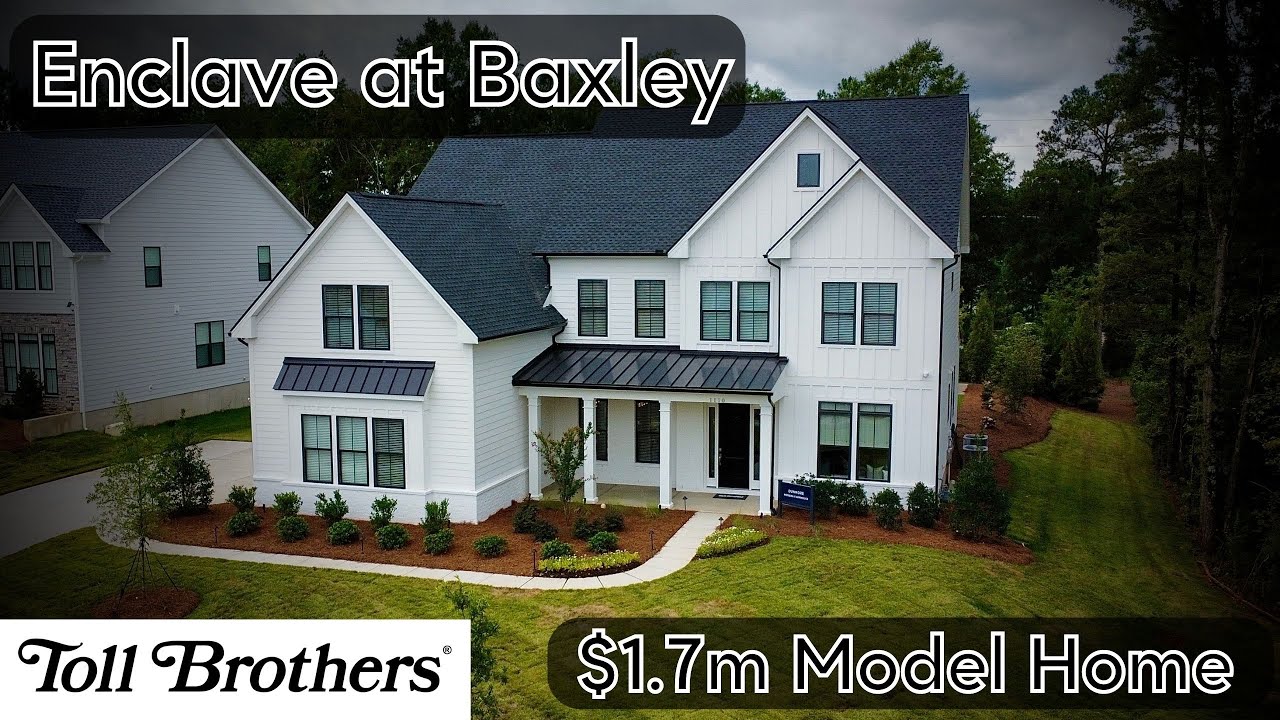 Weddington, NC | Enclave at Baxley | $1,699,900 Model Home for Sale | Toll Brothers Dunmore Tour
