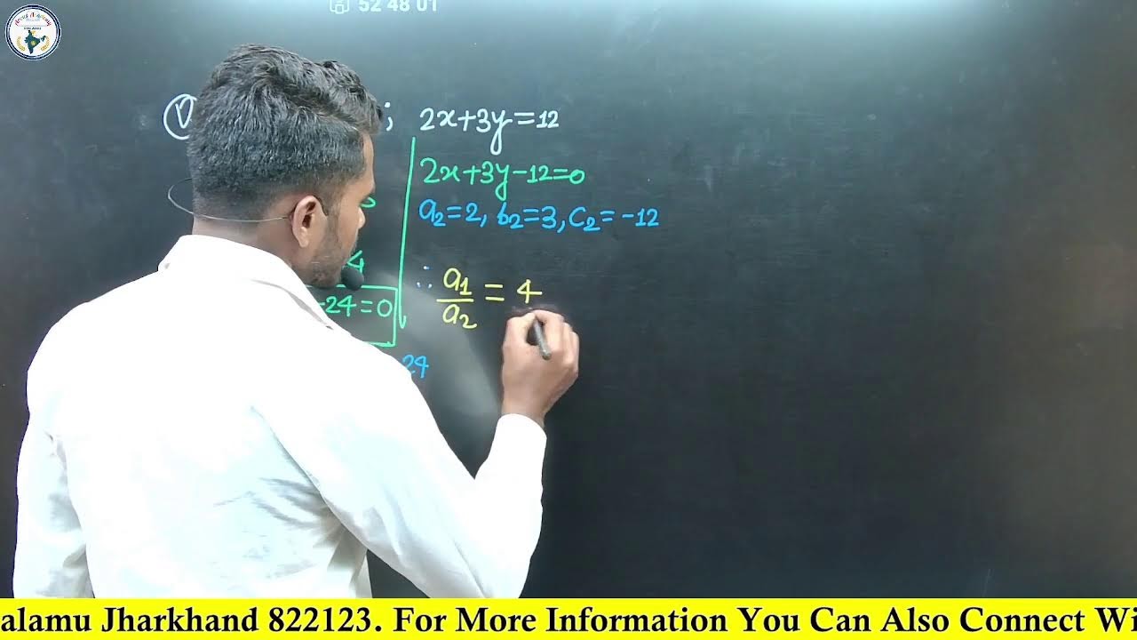 Class 10th math's by Vikash sir   # Math's 3.1 linear equation in two variable Ncert by Vikash  sir