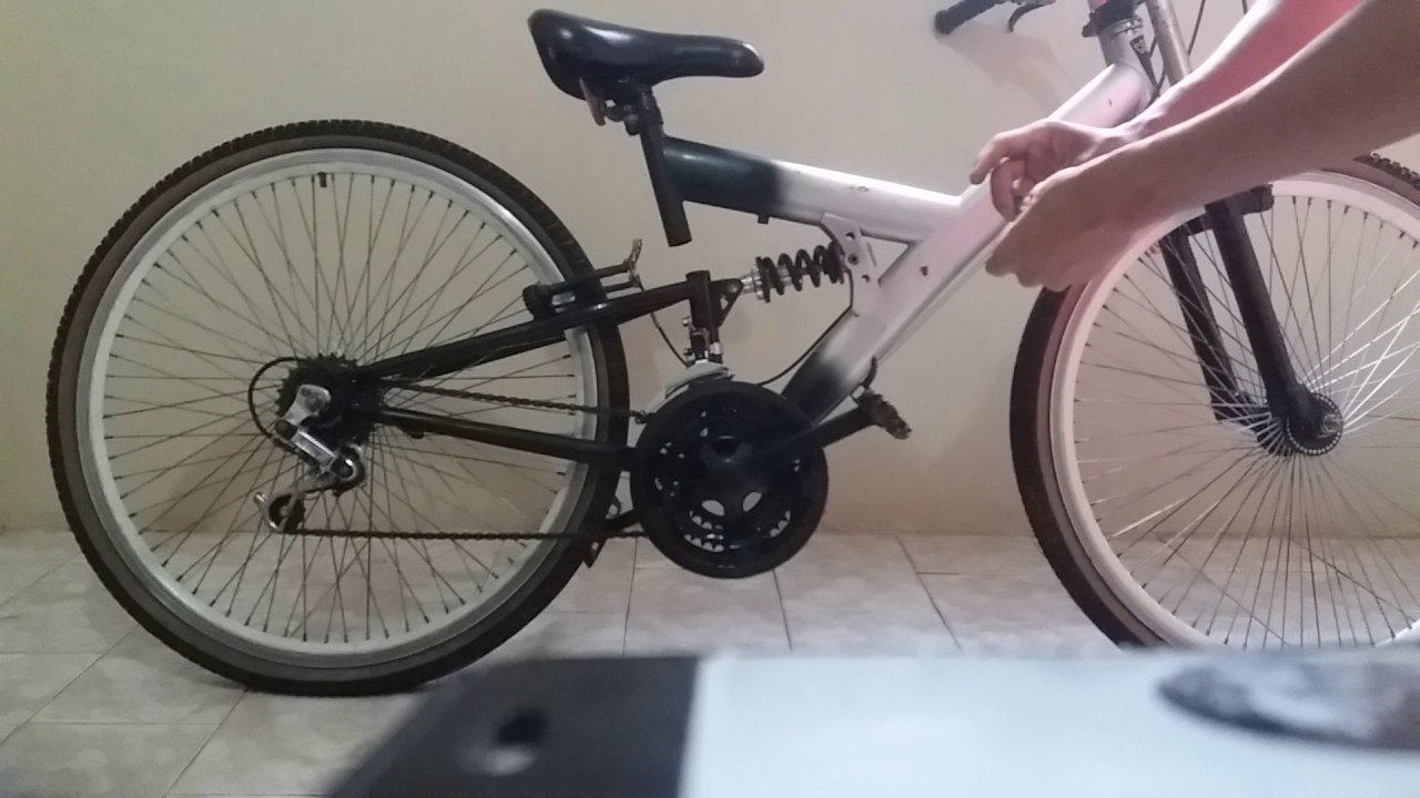 Rebaixando minha bicicleta