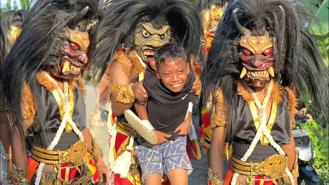 Ngakak Lucu & Menegangkang !! Buto Ngamuk Tangkap Pengejek Mletre Barongan GEMBONG AJI JOYO