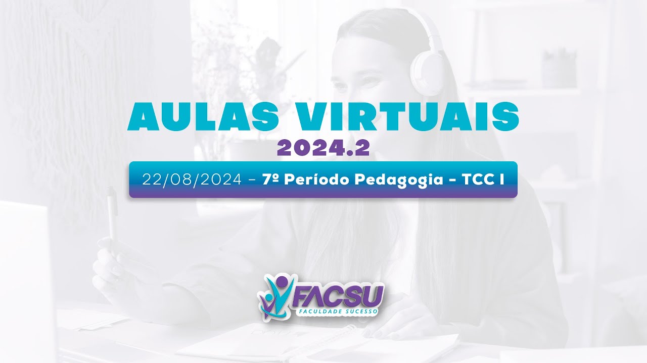 7&ordm; Per&iacute;odo Pedagogia   TCC I