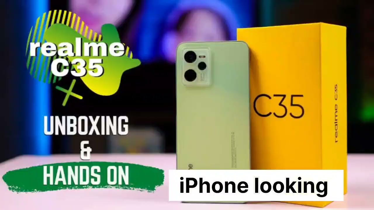 Realme C35 Unboxing 4GB/128GB & Quick Review !! Realme C35 Price, Specifications & More
