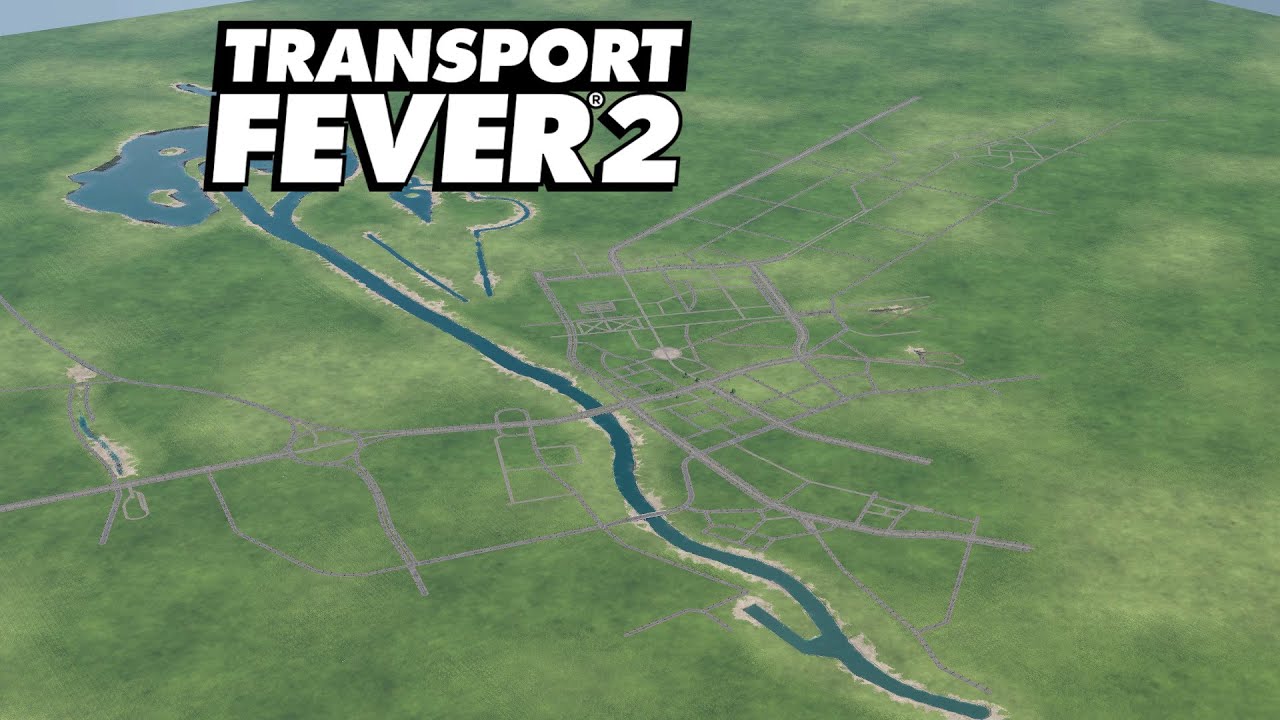 Transport Fever 2 [Mapvorstellung] Kassel mit Straßennetz V0.1